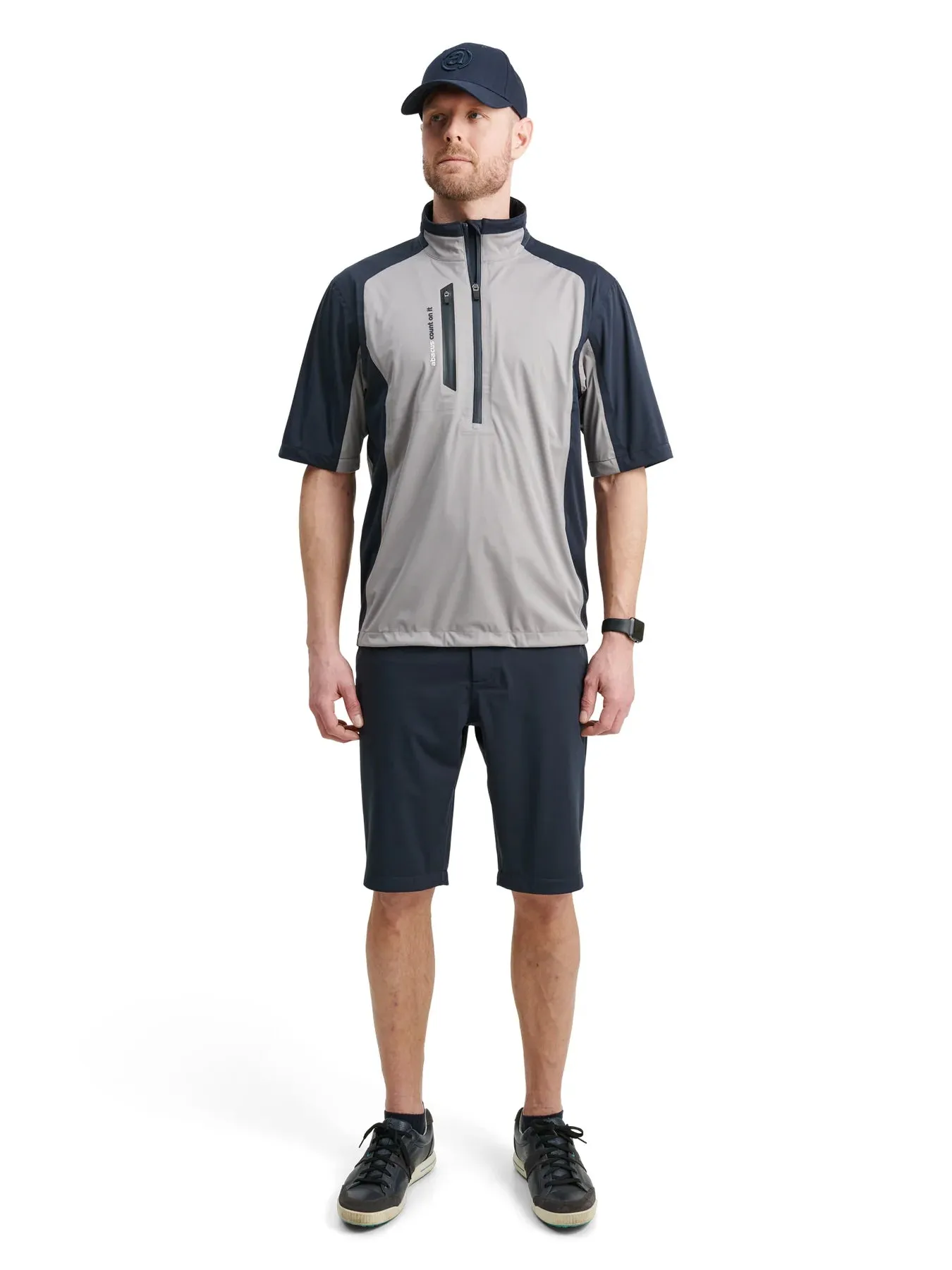 2024 Abacus Men's Bounce Rain Jacket - Navy