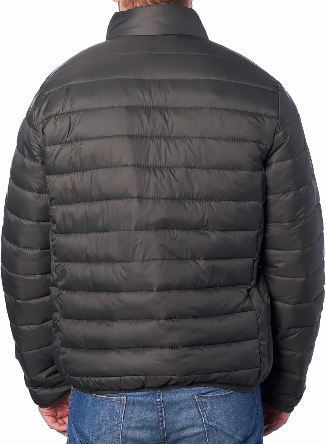 Alpine Swiss Niko Mens Puffer Jacket | Insulated Lightweight Down Alternative Coat | Packable, Water Resistant & Warm