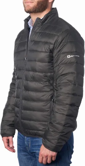 Alpine Swiss Niko Mens Puffer Jacket | Insulated Lightweight Down Alternative Coat | Packable, Water Resistant & Warm