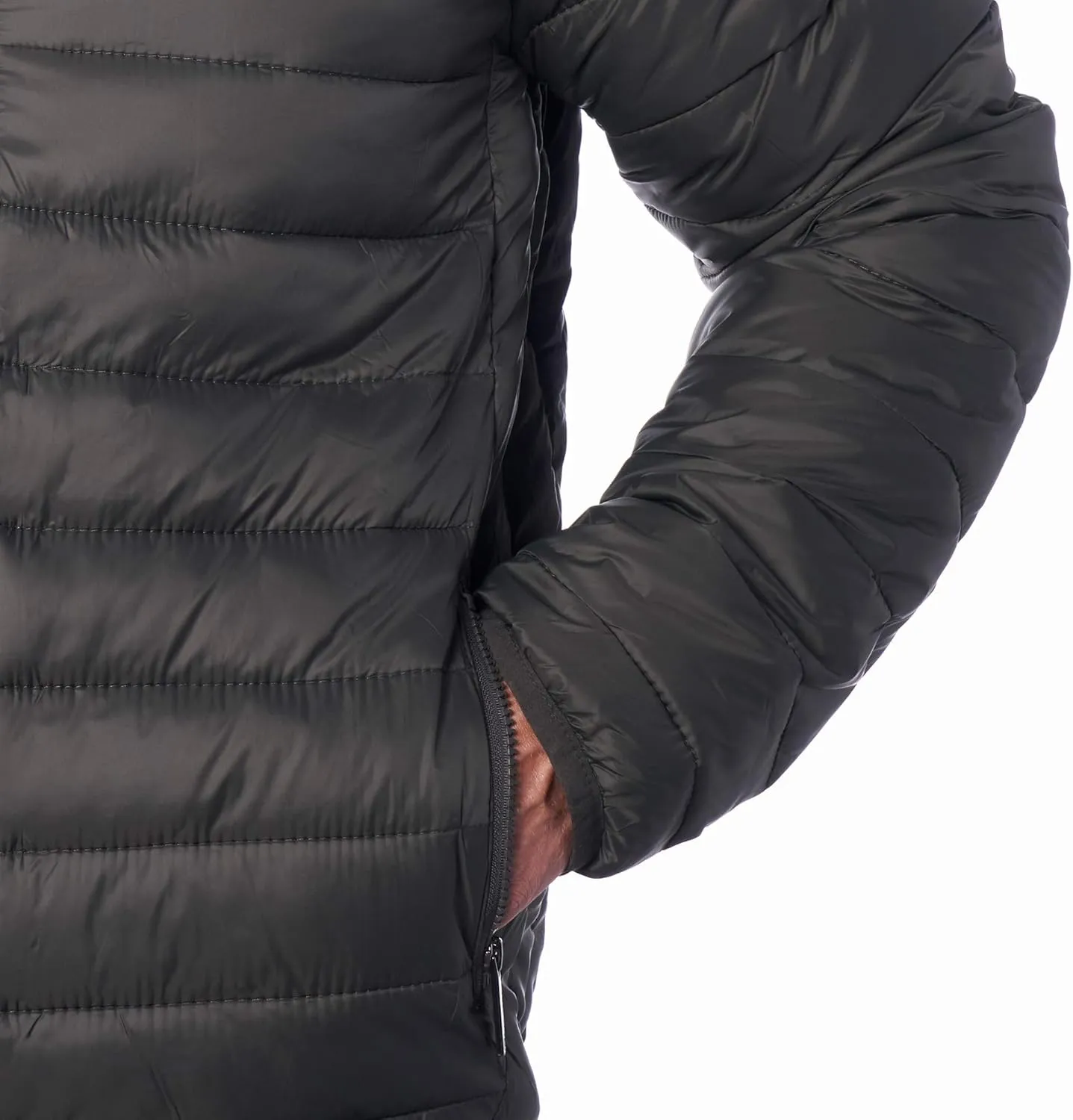 Alpine Swiss Niko Mens Puffer Jacket | Insulated Lightweight Down Alternative Coat | Packable, Water Resistant & Warm