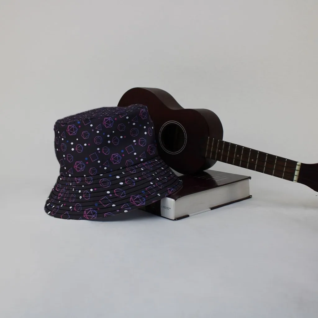 Bisexual Pride Flag DND Dice Bucket Hat