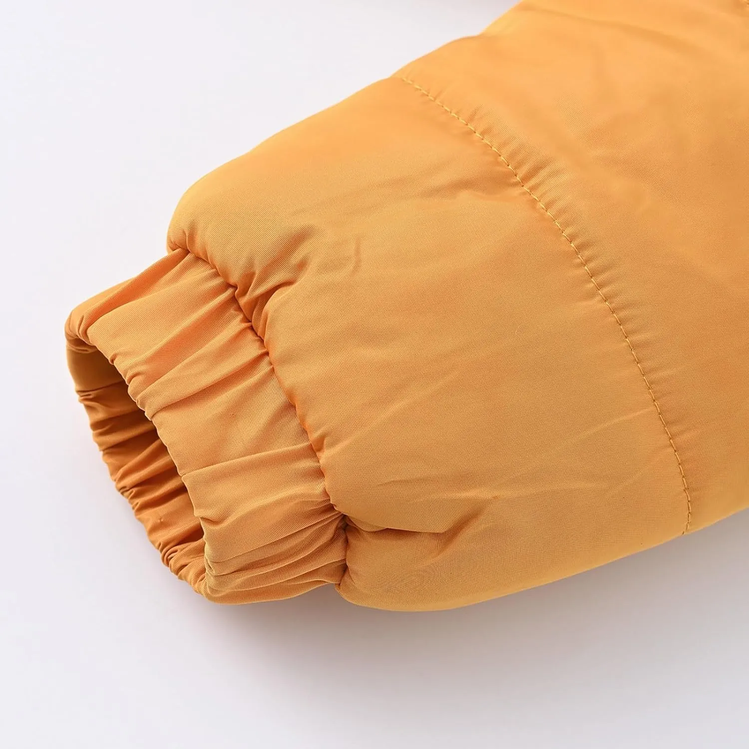Boys Down Jacket Hood Thick Warm Winter Coat Parka Padded Color Block Outerwear Puffer Water-esistant Jacket