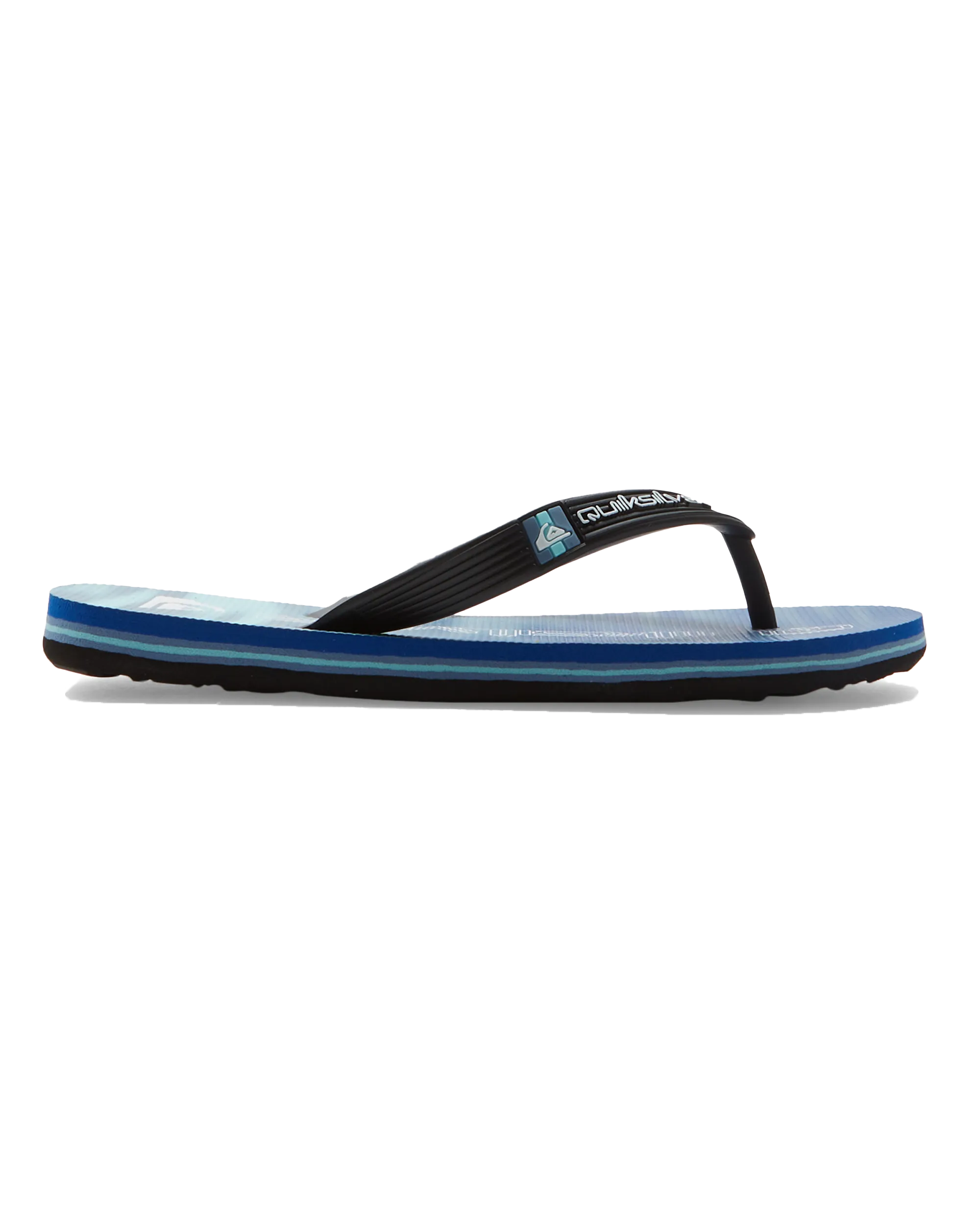 Boys Molokai Art II Flip Flops in Blue 2