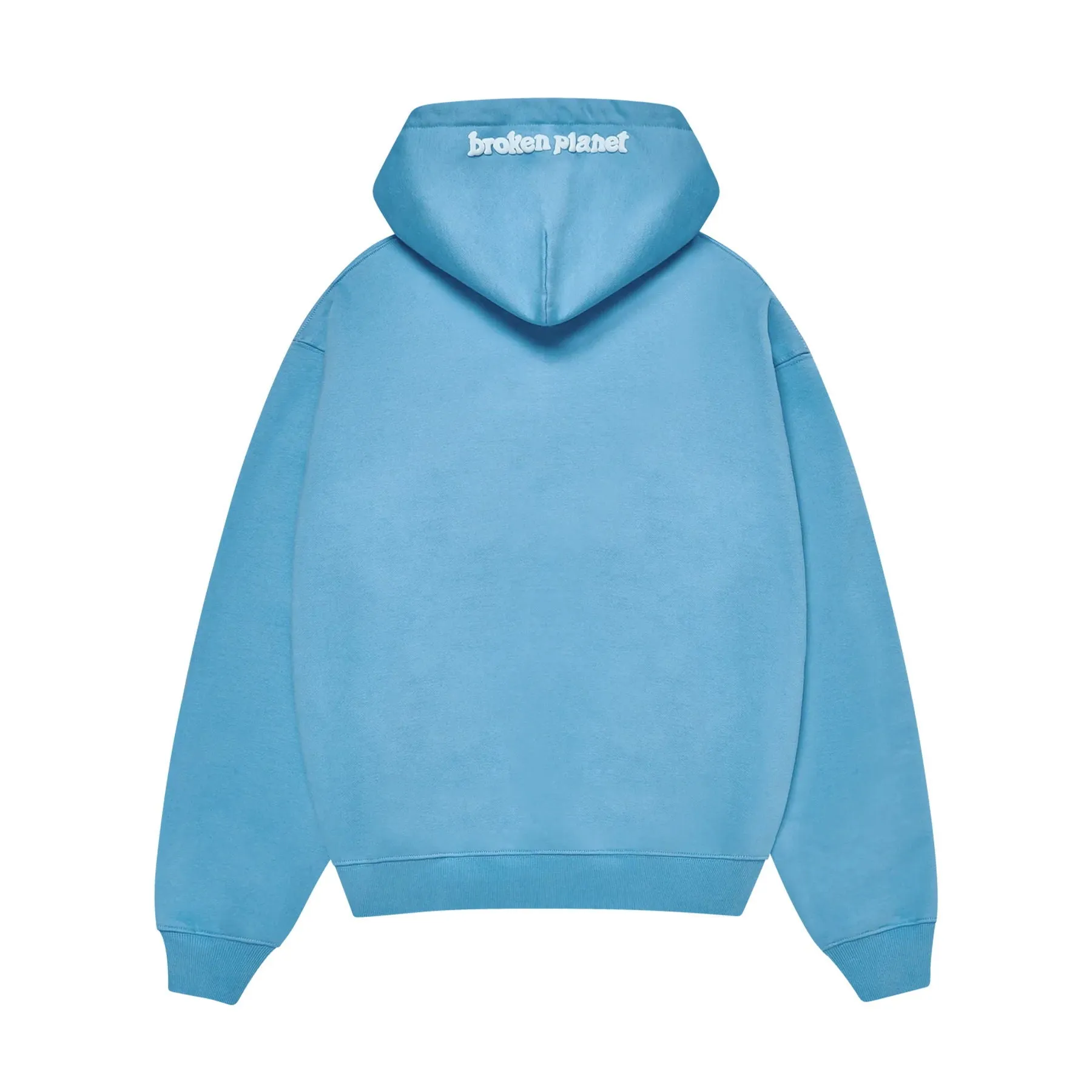 Broken Planet Zip Up Hoodie 'Light Blue'