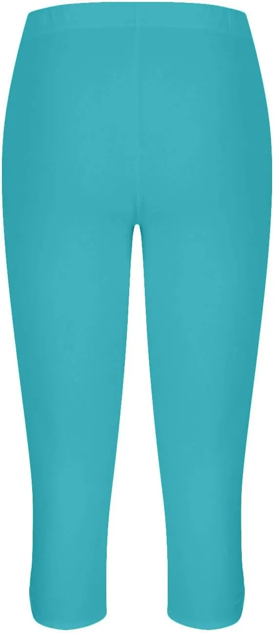 Capri Leggings for Women with Pockets Stretchy Soft High Waisted Yoga Pants Workout Exercise Hiking Capri Pants 2025