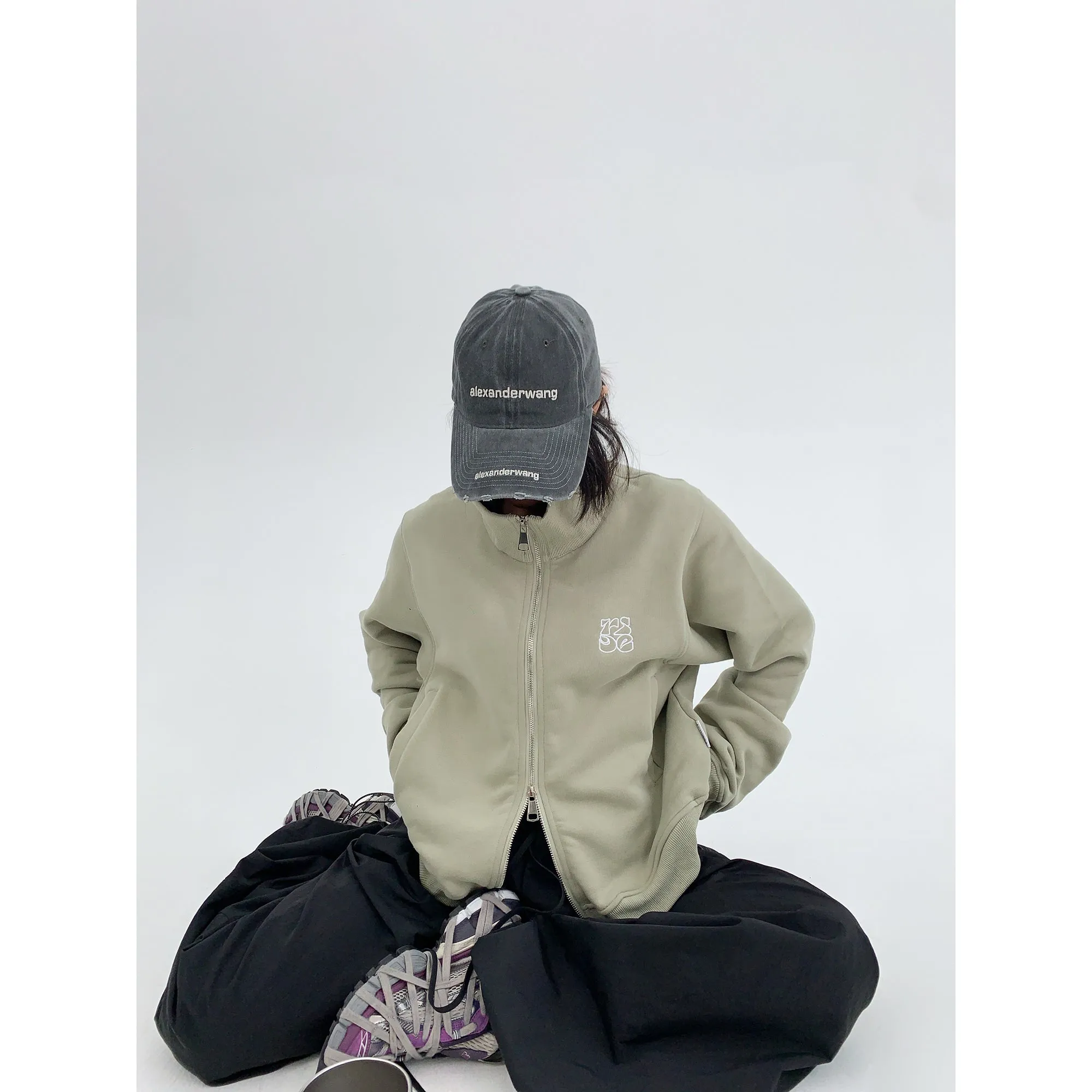 Casual Zip-Up Hoodie