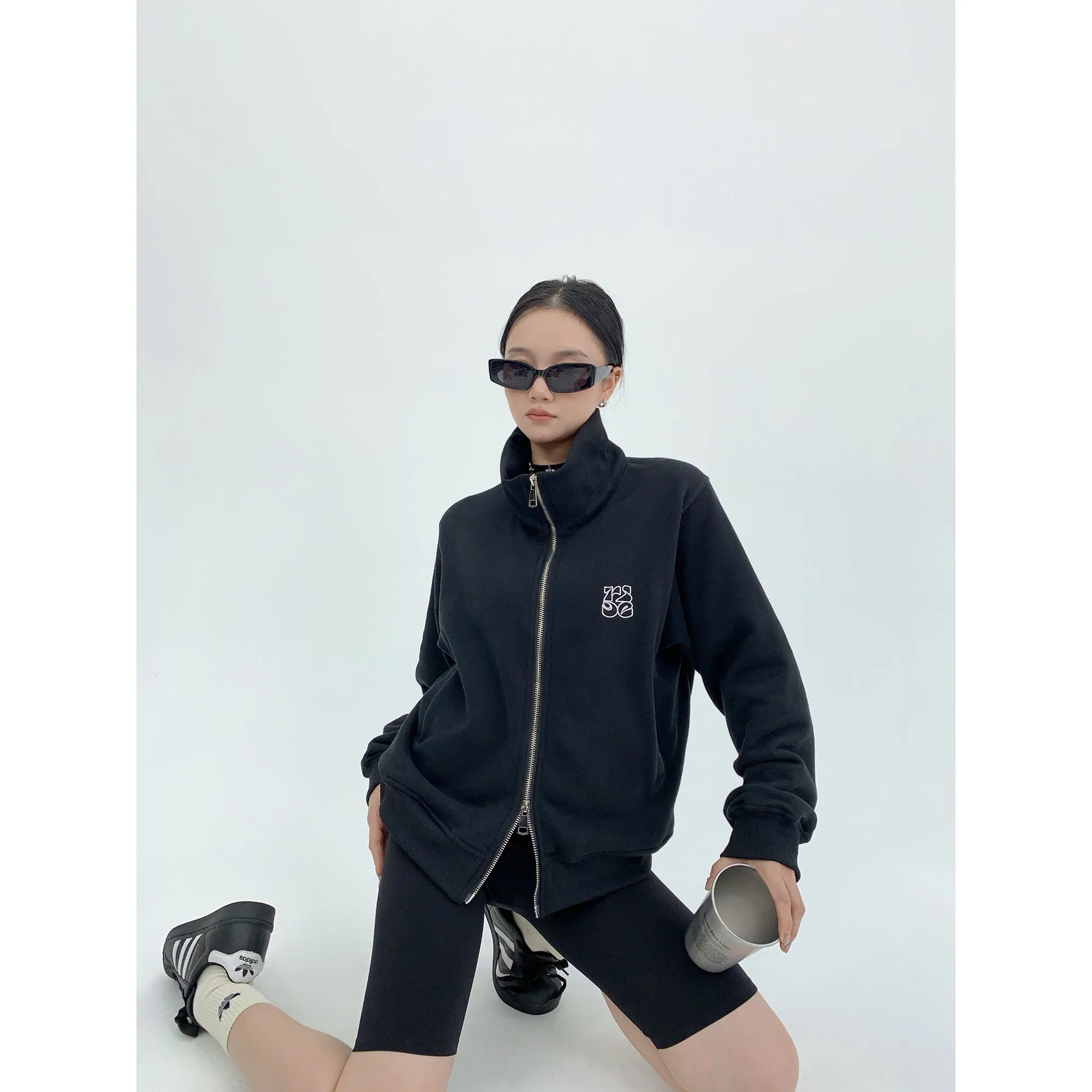 Casual Zip-Up Hoodie