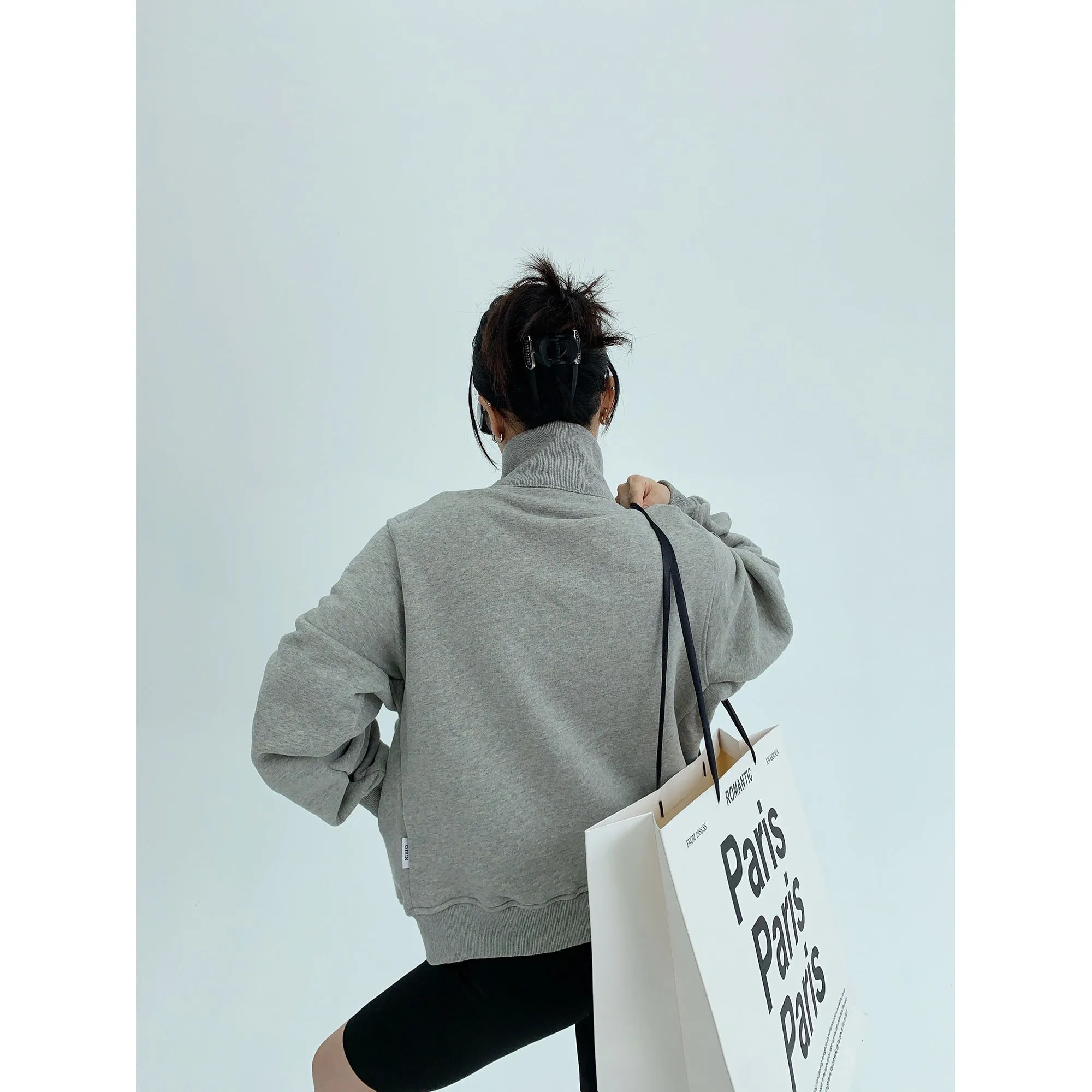 Casual Zip-Up Hoodie