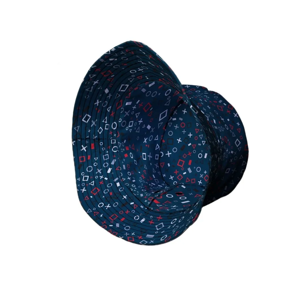 Controller Gamepad Icons Teal Video Game Bucket Hat
