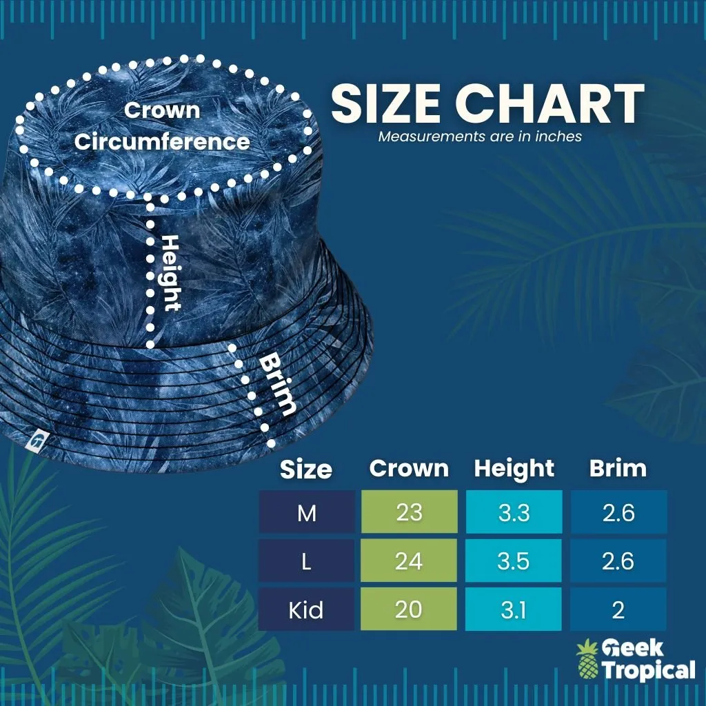 Controller Gamepad Icons Teal Video Game Bucket Hat