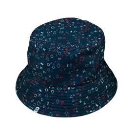 Controller Gamepad Icons Teal Video Game Bucket Hat