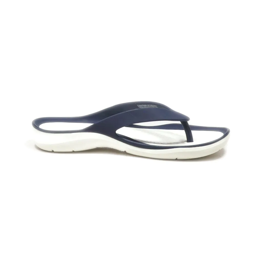 Crocs Swiftwater Flip Flops Rubber Blue Colour For Women