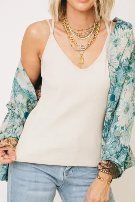 Double Strap Cami Tank Top (S-3XL)