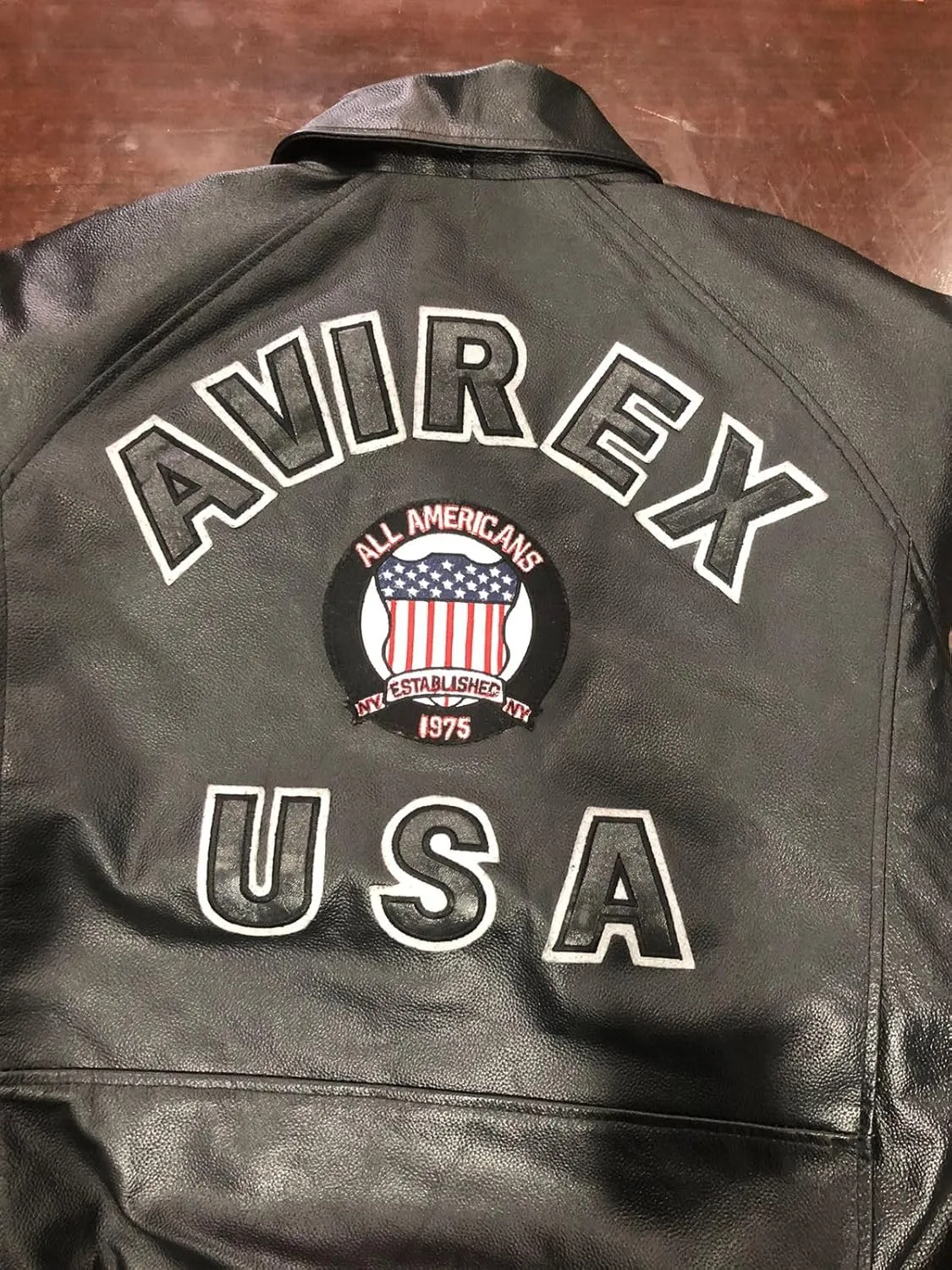 Men pilot Shirt Style Avirex real leather jacket|iconic Air force flying bomber jacket for Men(replica)