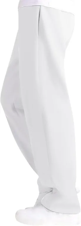 Men's Baggy Sweatpants Fleece Straight Leg Casual Pants Elastic Waist Athletic Workout Jogger Sweat Pants Fall Winter