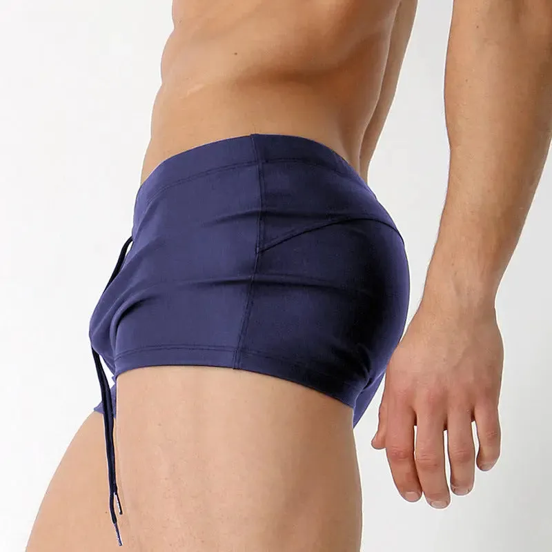 Men's Fashionable Printed Swimsuits with Thickening Design