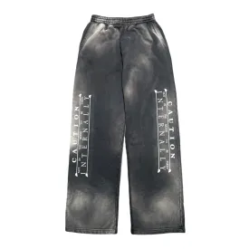 Mood Swings Caution Sweatpants Black
