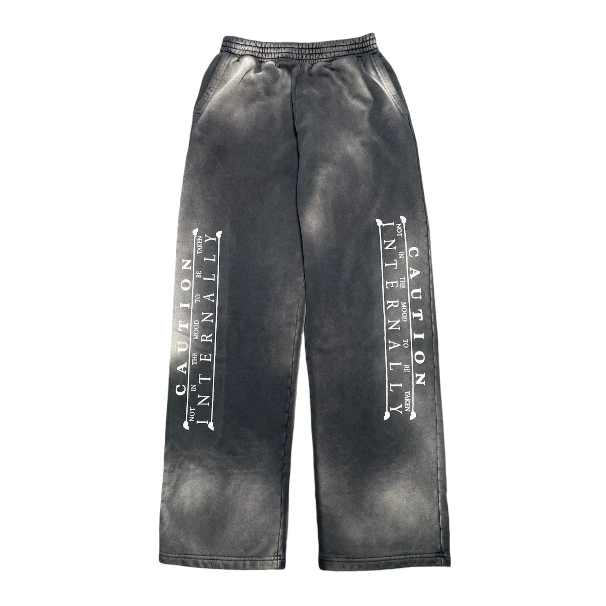 Mood Swings Caution Sweatpants Black