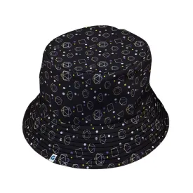 Nonbinary Pride Flag DND Dice Bucket Hat