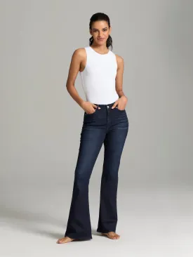 Saidi High-Waisted Flare Jeans
