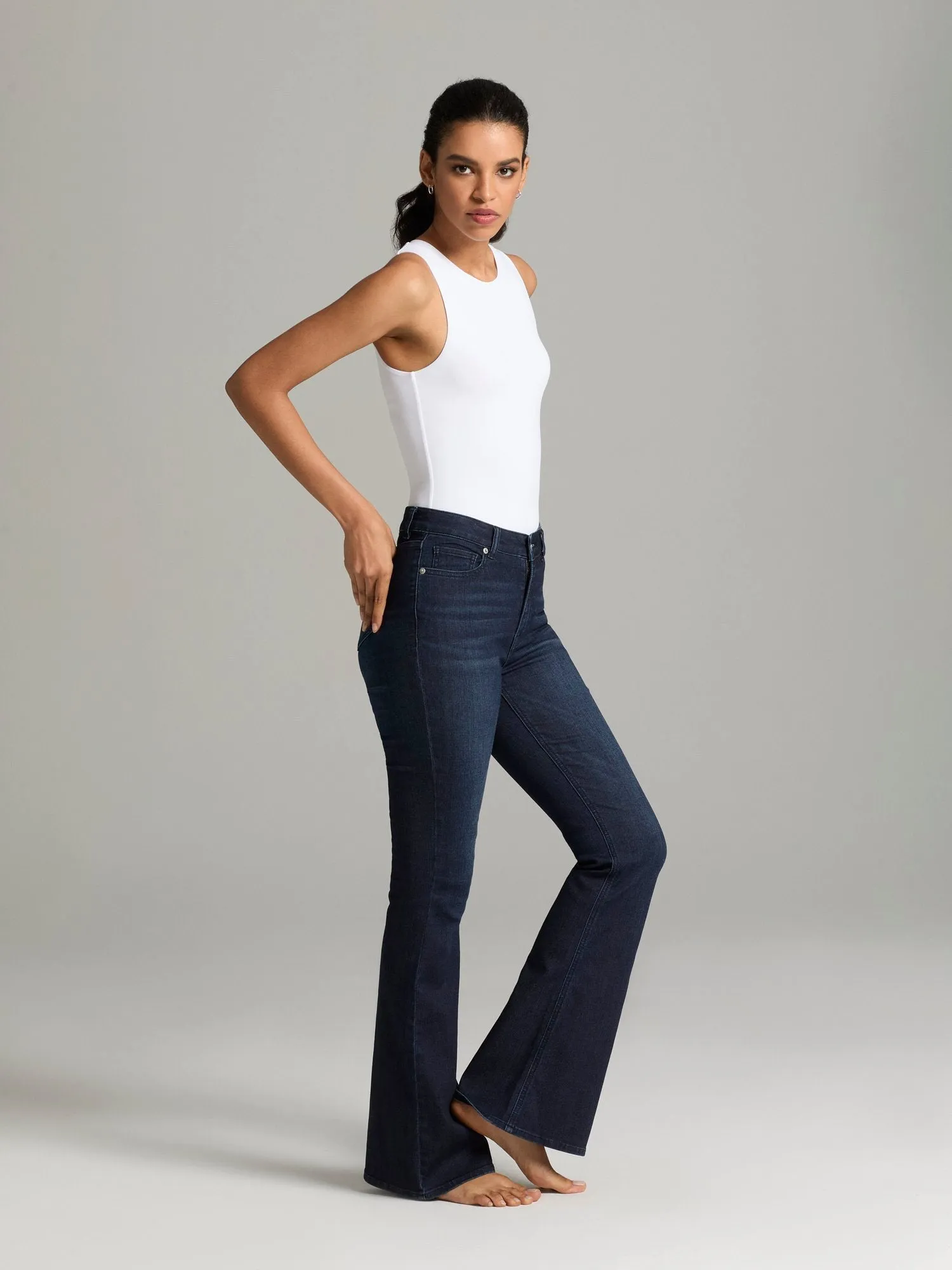 Saidi High-Waisted Flare Jeans
