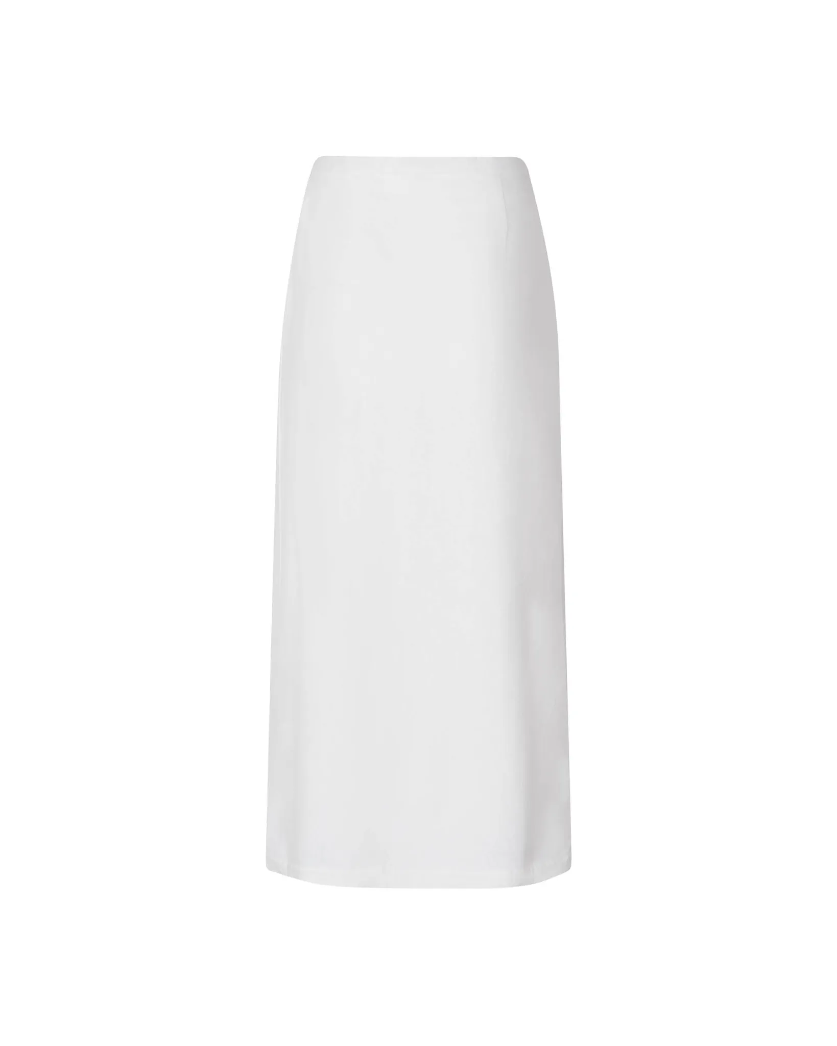 Scarlet Off-White Linen Wrap Skirt