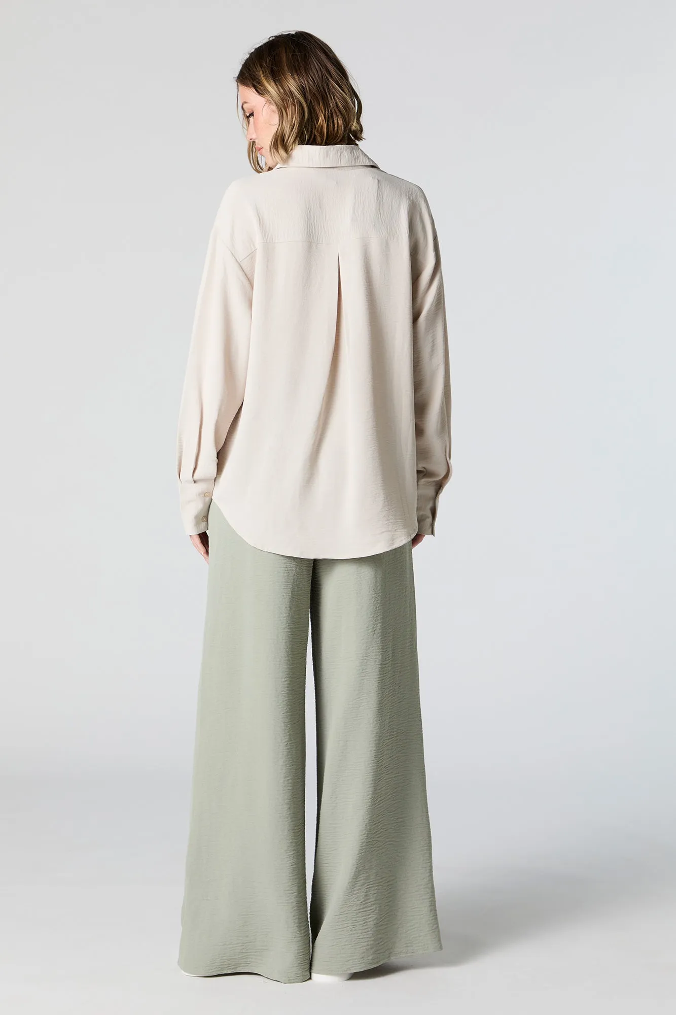 Solid Palazzo Pant