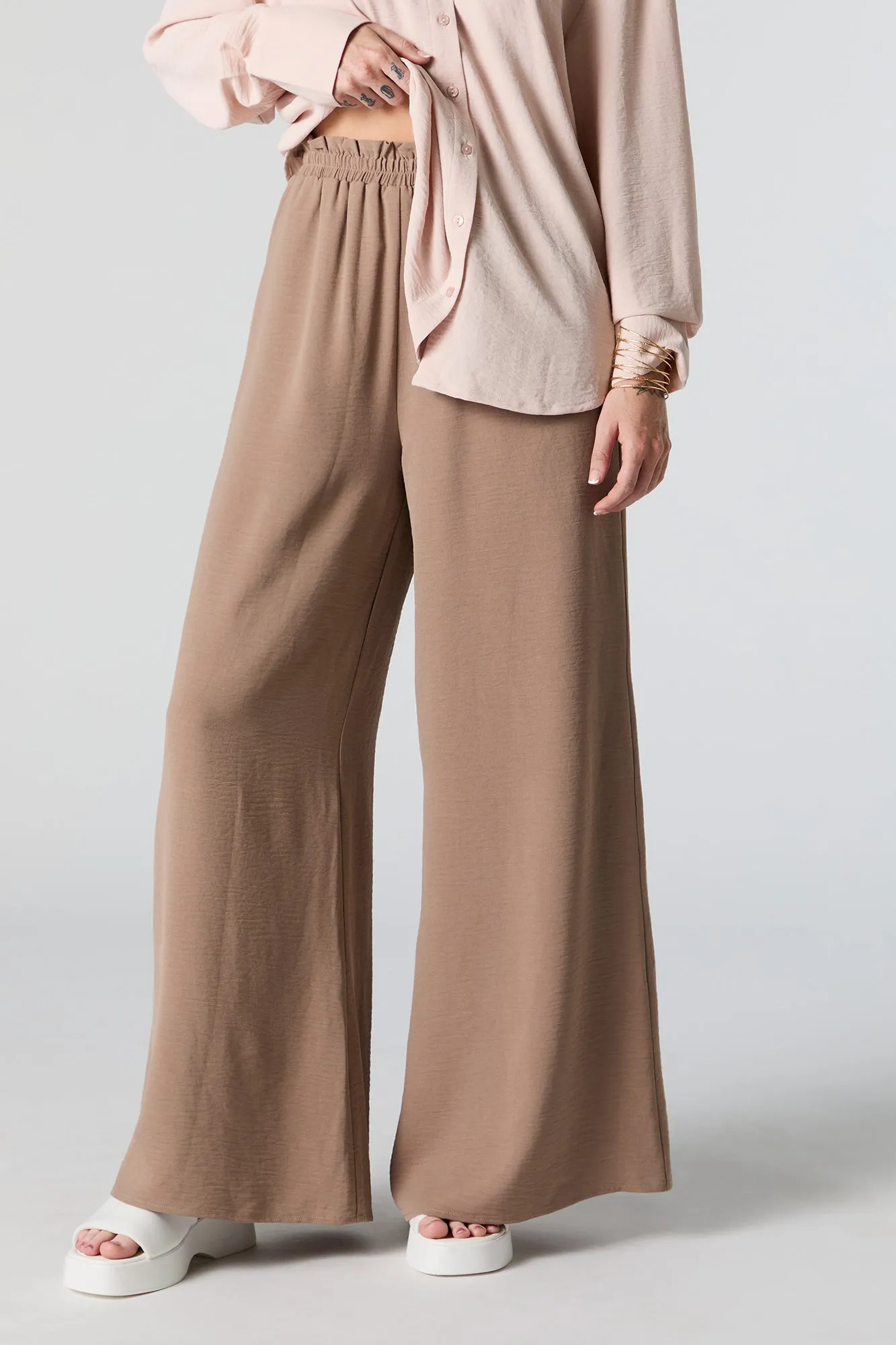 Solid Palazzo Pant