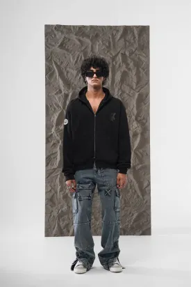 Stamp Zip UP (black)