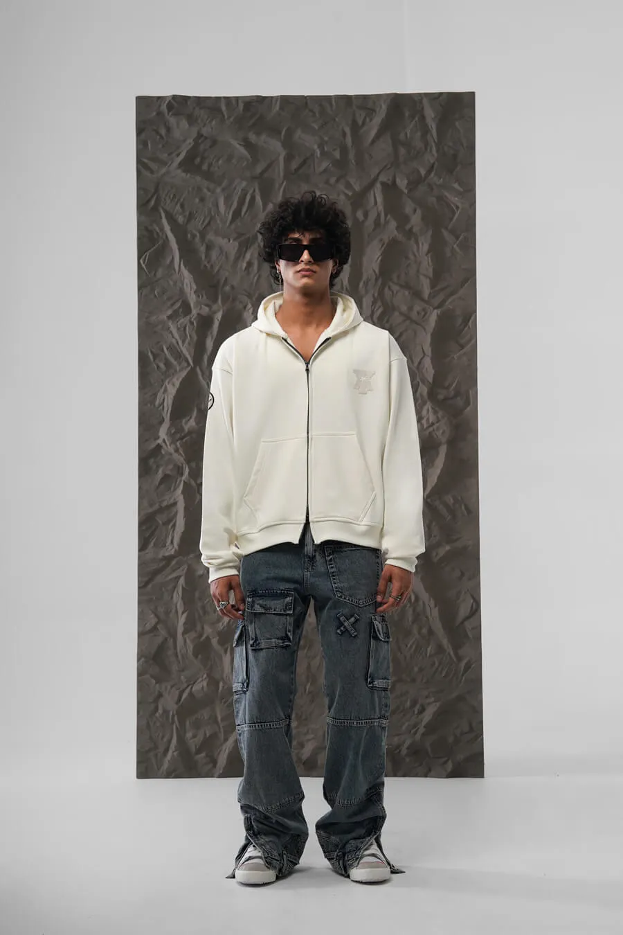 Stamp Zip UP (Off-white)