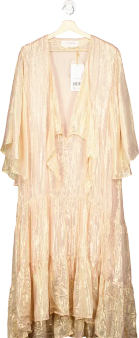 Sundress Official Gold Anika Dress UK  L/XL