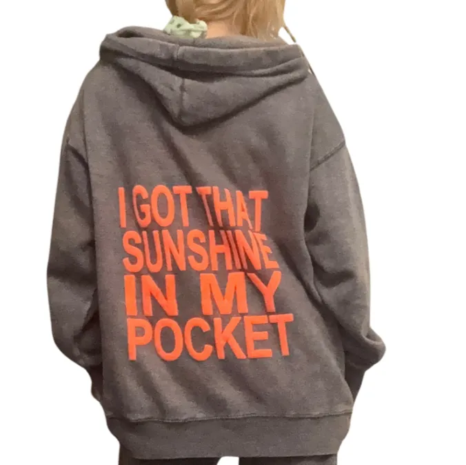 Sunshine Zip Up Hoodie