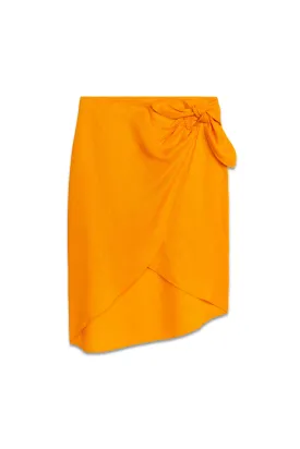 Wrap Linen Skirt