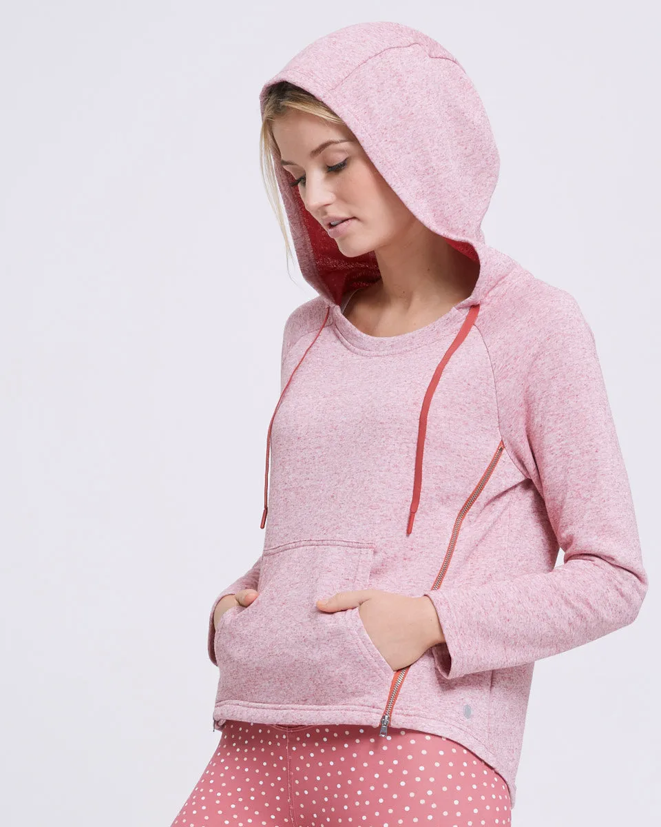 Zip Up Nursing Hoodie - Rosetta